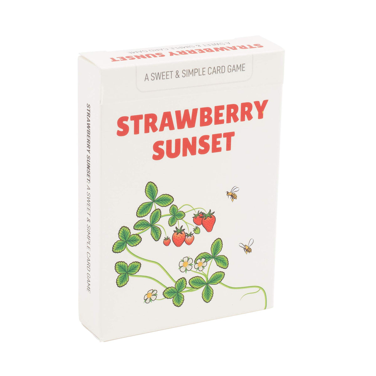 Stellar Factory Strawberry Sunset card game box for quick, portable play sessions.