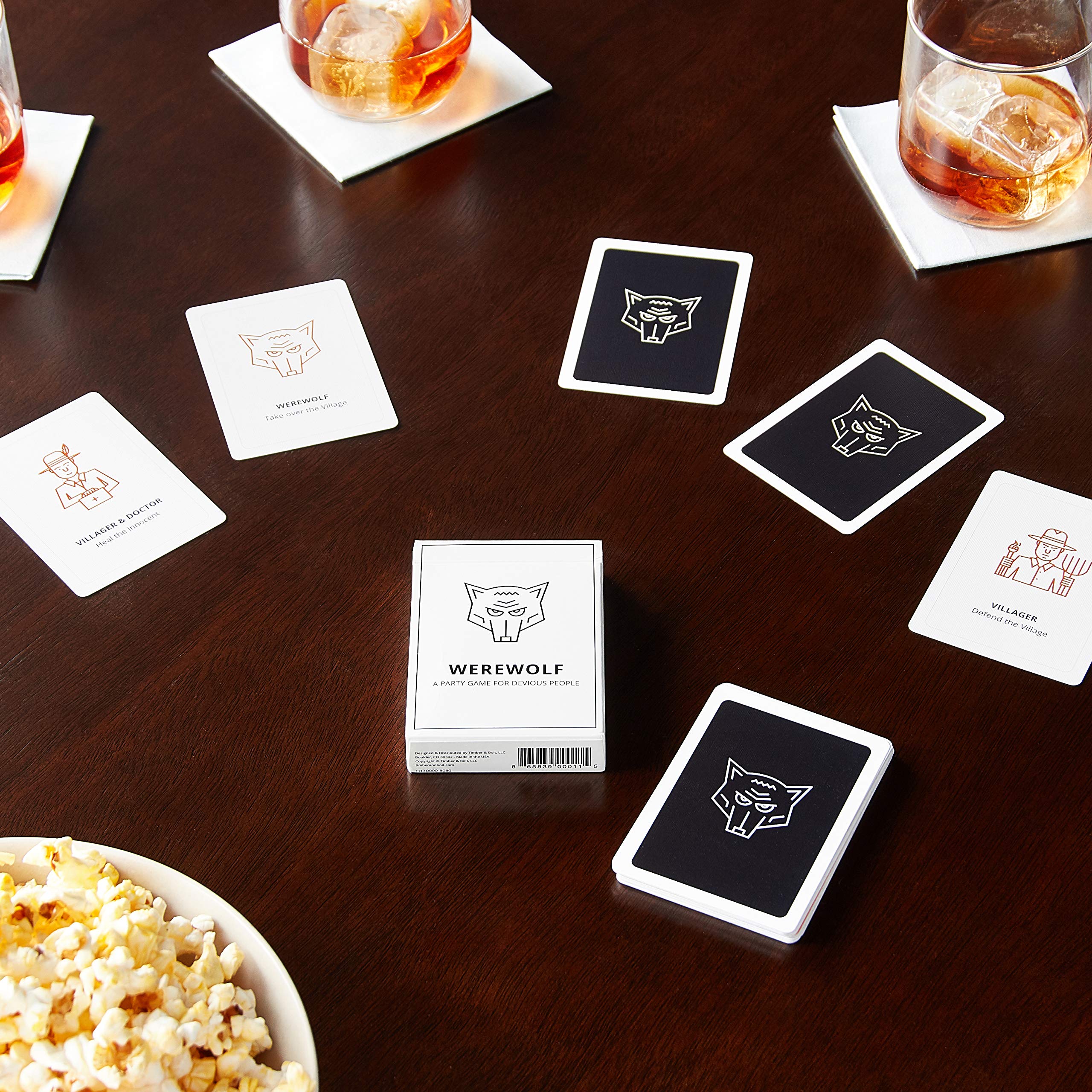 Stellar Factory Werewolf box opening reveals the colorful, ready-to-play card set