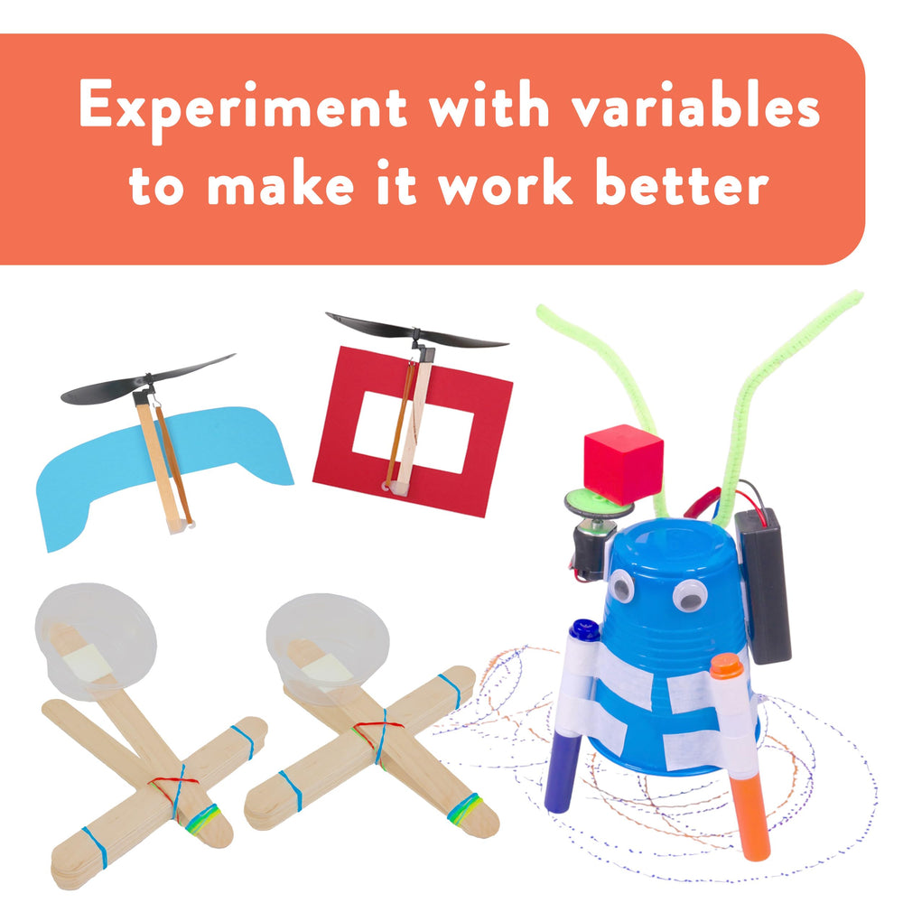 STEM Inventions craft stick catapult illustrating energy transfer