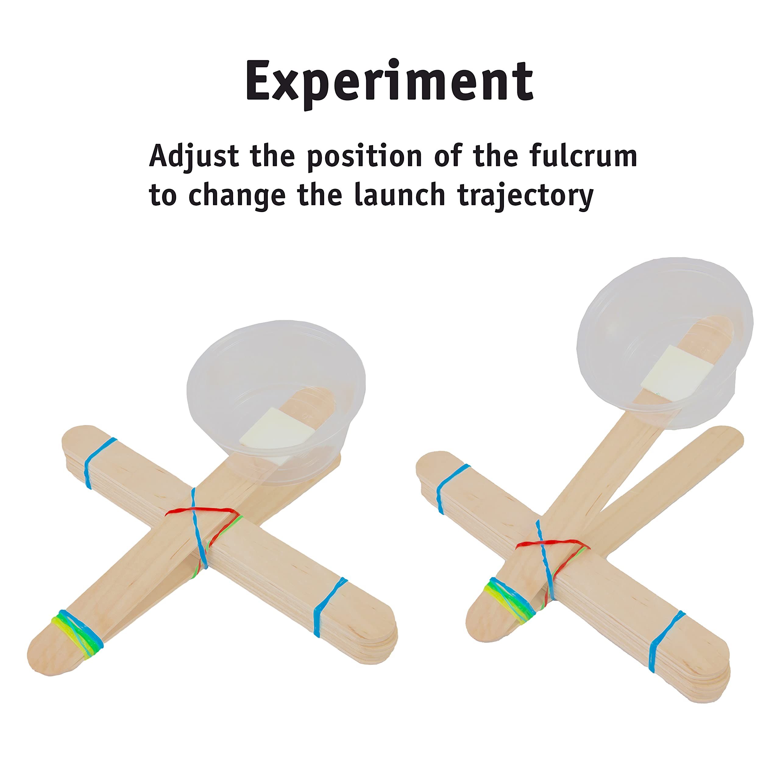 STEM Inventions Catapult Kit classroom activity ready for group projects.
