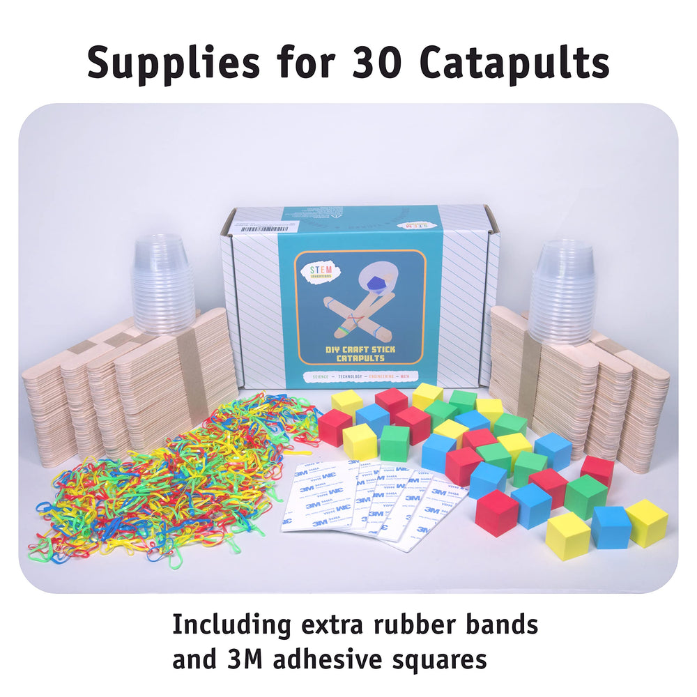 STEM Inventions Catapult Kit instructions guide students through setup.