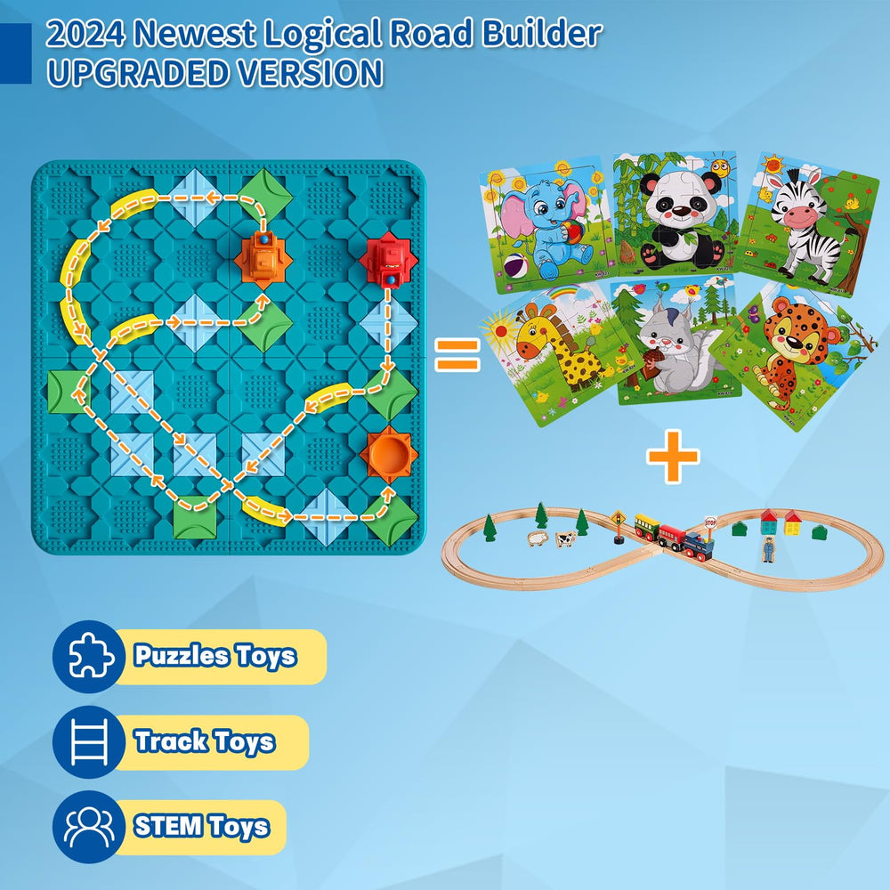 STEM MATCH ideal for ages 3-10, promotes guided exploration and safe play.
