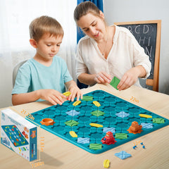 STEM MATCH family game night activity encourages collaboration and shared problem solving.