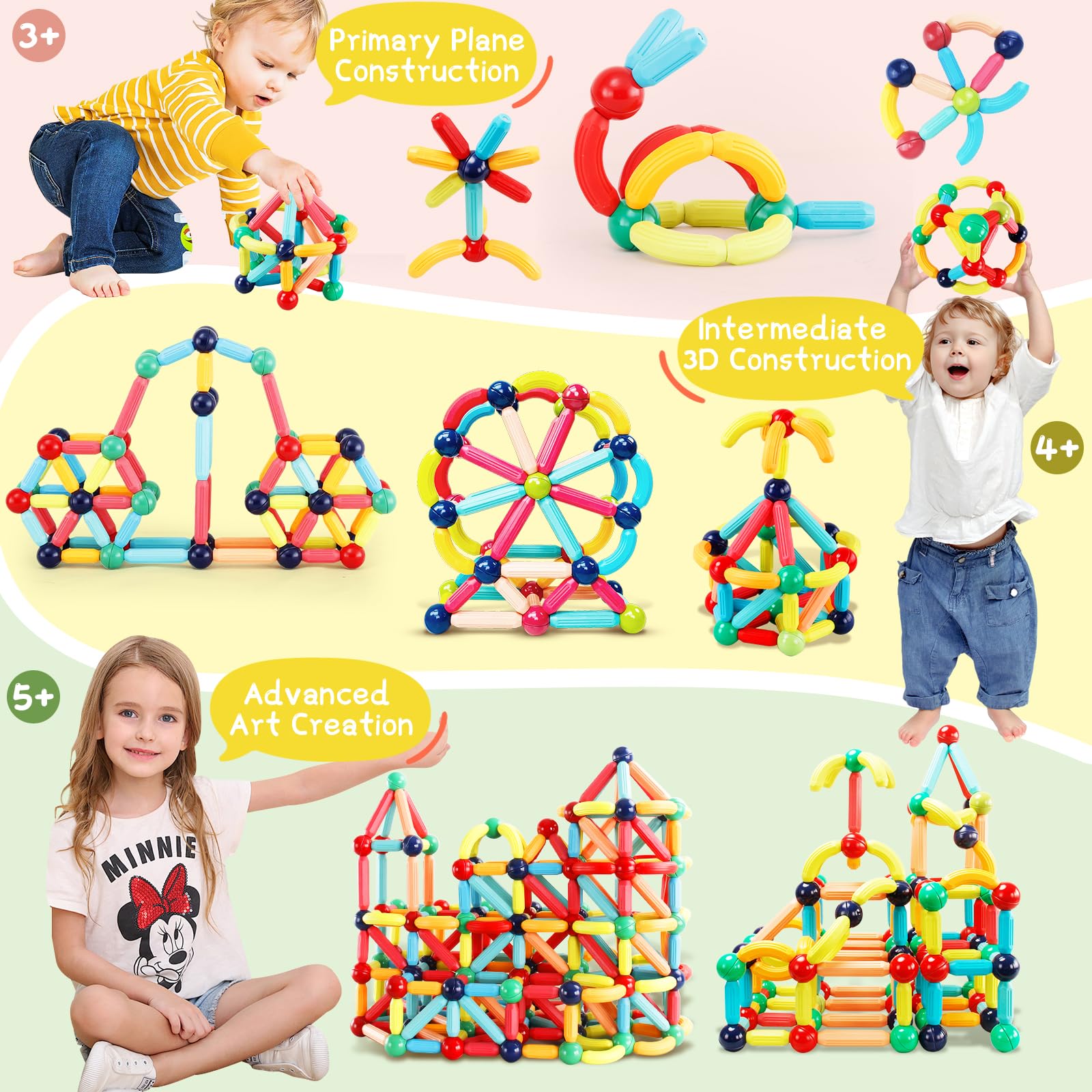 STEMTiles beginner set with booklet guides creative play and problem solving