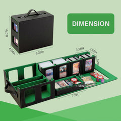 Stepane 5-in-1 storage box keeps decks, dice, and accessories organized