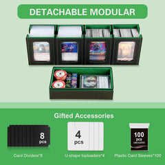 Stepane detachable lid dice box stores tokens securely during play