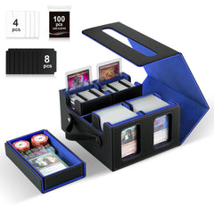 Stepane Commander deck box with display windows for quick deck recognition.