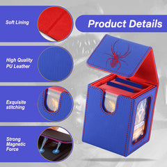 Stepane PU leather outer shell protects cards during transport