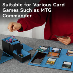 Stepane open-platform fits dice and minis for easy access