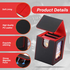 Stepane deck box includes top loaders for secure protection