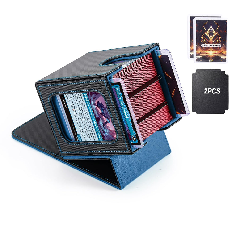 Stepane MTG deck box with two display windows for quick deck identification