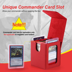 Stepane MTG deck box includes two dividers and two toploaders for organization