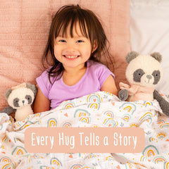 Stephen Joseph Bella Bunny soft texture emphasized for safe, comforting play.