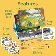 Stephen Joseph magnetic scene backdrop two supports imaginative adventures