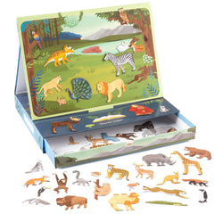 Stephen Joseph kids magnetic scene with drawer in action for portable creative play