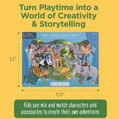 Stephen Joseph zoo scene adds colorful animal stories and playtime