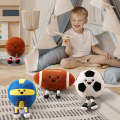Stepxi plush pillow serves as a convenient relaxation buddy