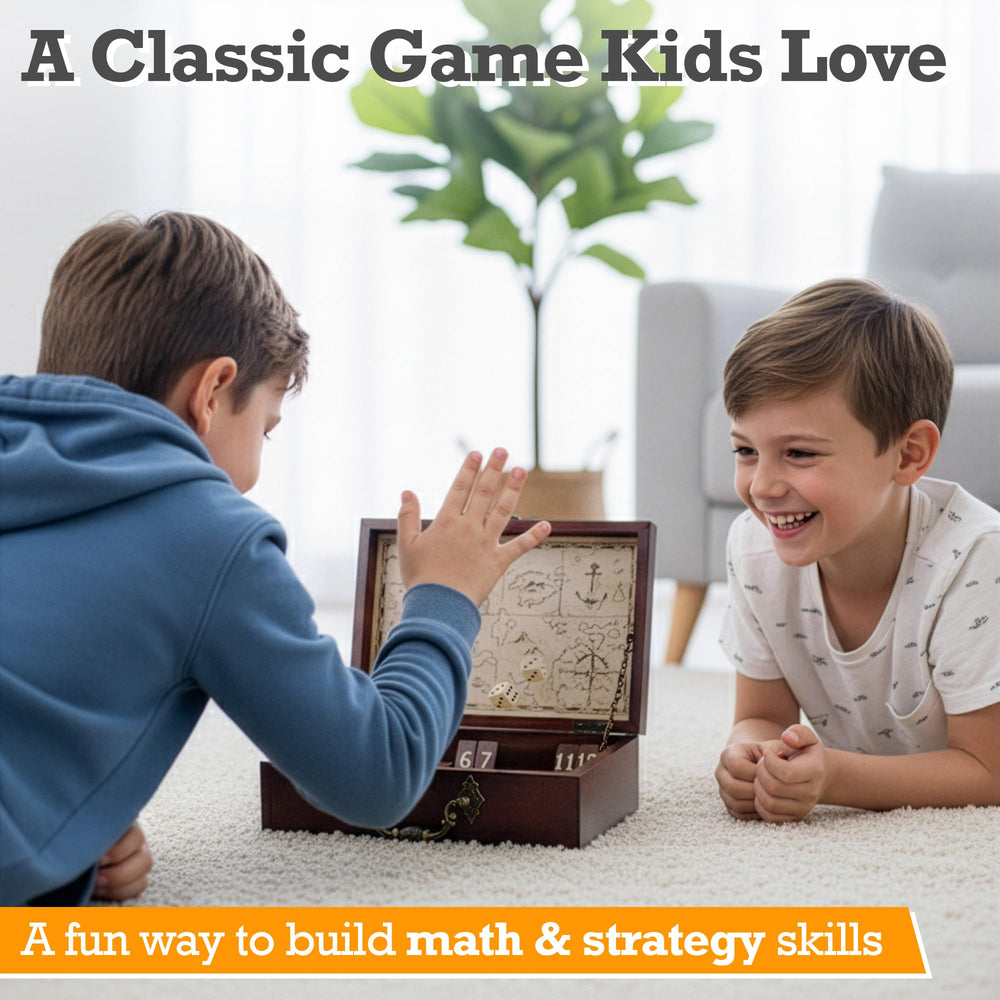STERLING Games metal latch provides secure, classic closure for on-the-go play.