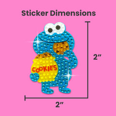 StickerBeans Elmo and Friends bling designs brighten phone cases and scrapbooks.