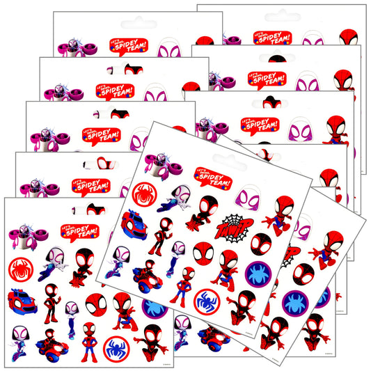 Stickerland Spidey sticker sheet ideal for reward charts and crafts.