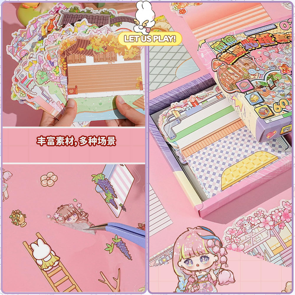 Sticker Therapy gift-ready set for kids and adults to enjoy sticker art
