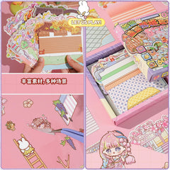 Sticker Therapy gift-ready set for kids and adults to enjoy sticker art