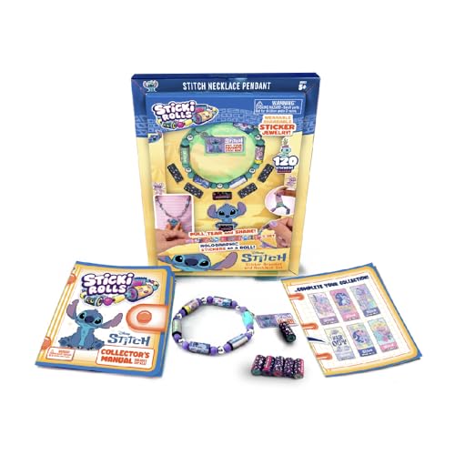 STICKI ROLLS 120-exclusive Stitch stickers with collector's pack.