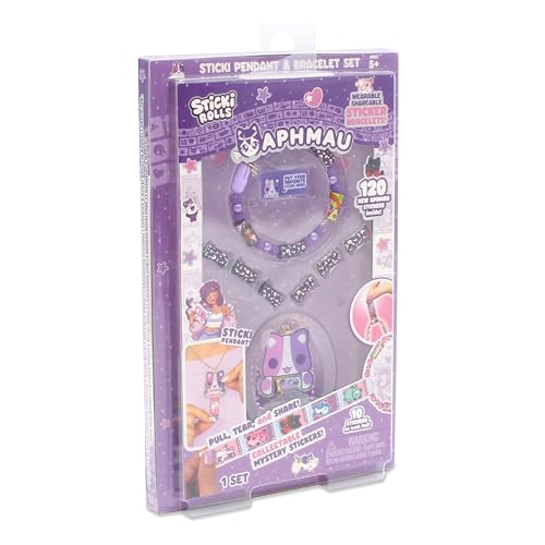 Sticki Rolls Aphmau bracelet-wearable kit offers ready-to-wear fashion for fans.
