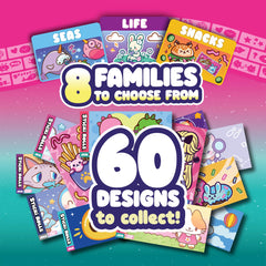 Sticki Rolls Jumbo Stickies on a locker bring playful, removable design for daily fun.