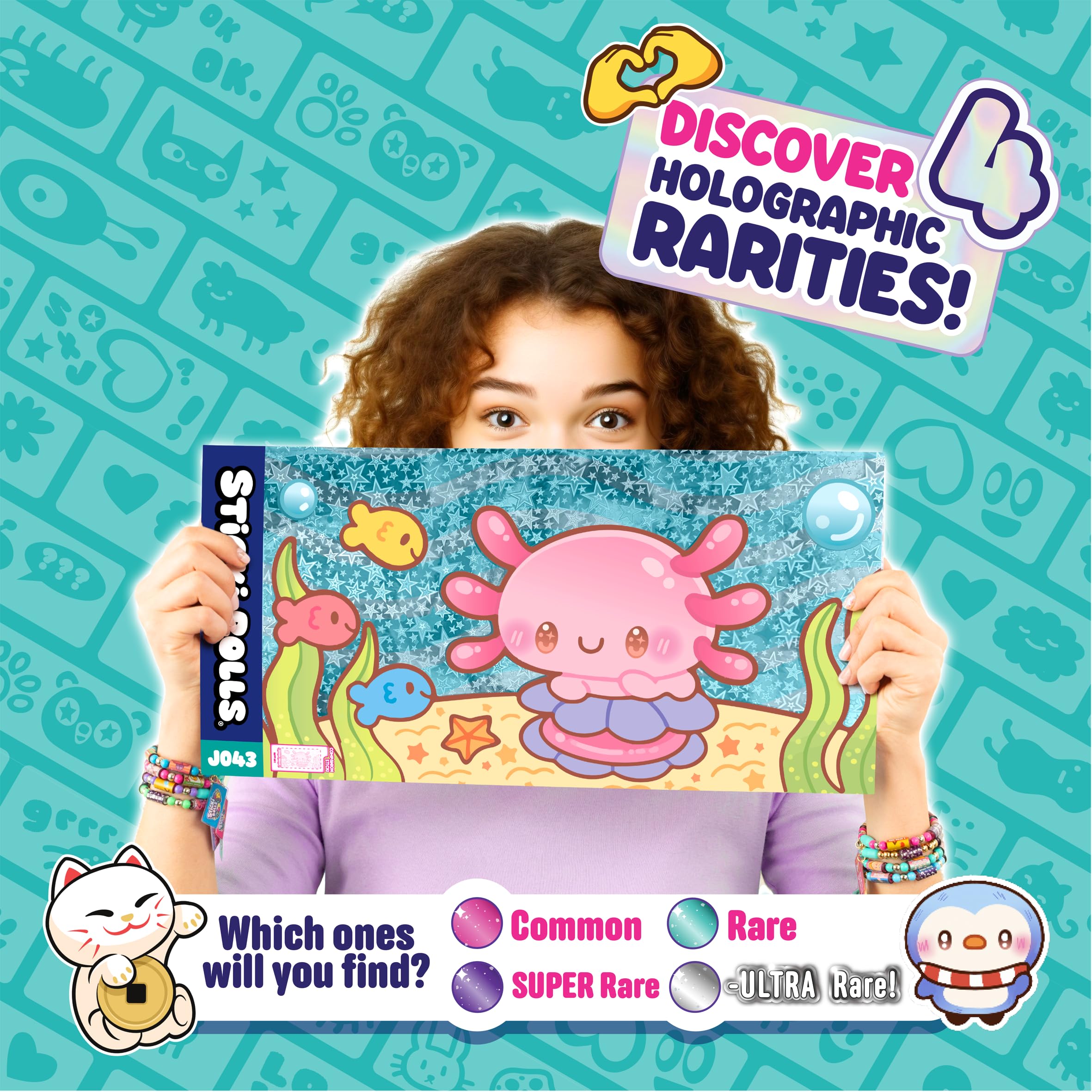 Sticki Rolls Jumbo Stickies include a paper backer for clean removal and repositioning.