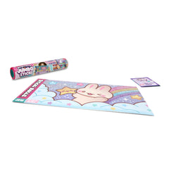 Sticki Rolls Jumbo Stickies foil sticker on a wall adds vibrant, reusable decor for kids' rooms.