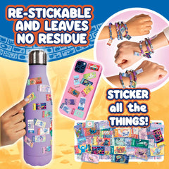 STICKI ROLLS Stitch stickers for water bottles stay stylish.