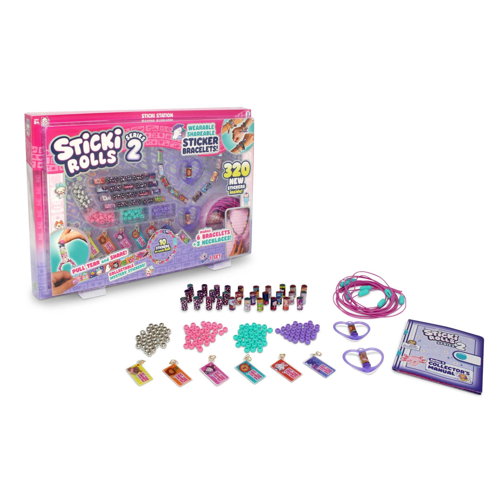 STICKI ROLLS S2 necklace pendants enable easy display of favourite stickers