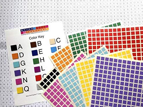 StickTogether color key guiding tiger poster placement clearly