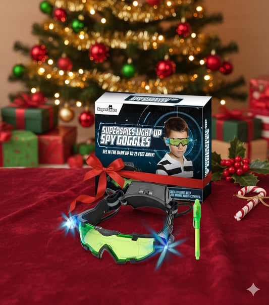 Sticky Lil Fingers blue LED light enhances nighttime visibility during play.