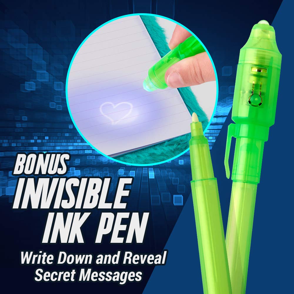 Sticky Lil Fingers invisible ink pen for secret messages during missions.
