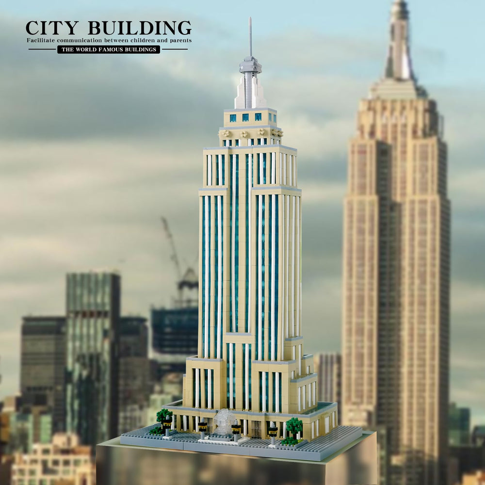 STMIGAIBLOCKS miniature skyscraper assembly supports focus and creative thinking.