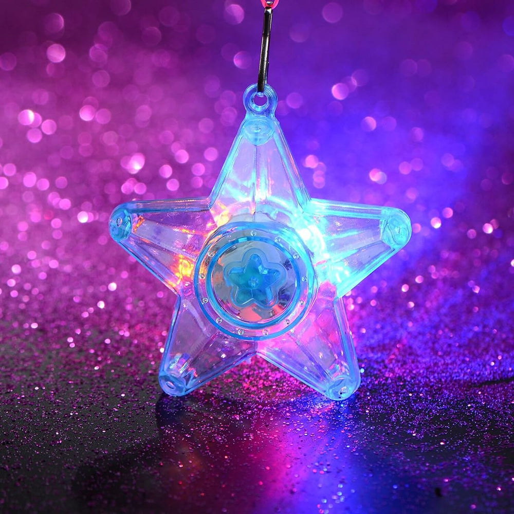 STOBOK colorful glitter pendant enhances outfits with sparkle