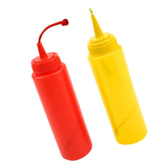 STOBOK fake mustard bottle with realistic squirt for pranks at meals