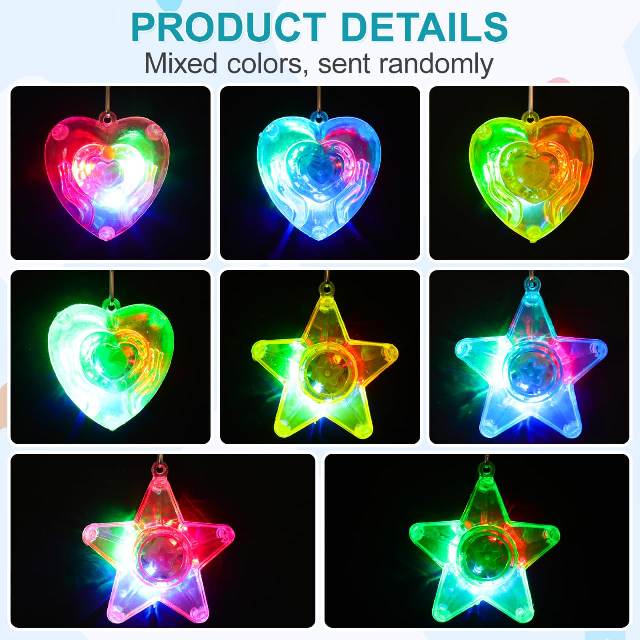 STOBOK nighttime party accessory necklace boosts photo moments