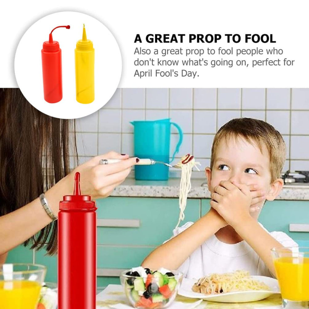 STOBOK prank bottles in kitchen scene for surprising guests