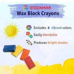 Stockmar jumbo crayons are easy to hold for little hands and early grip practice.