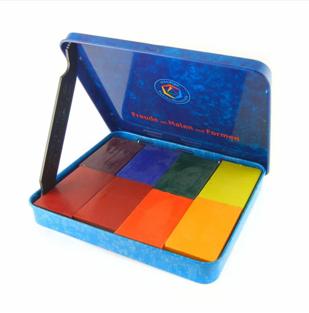 Stockmar-grade pigments ensure lasting vibrancy in art projects and displays.