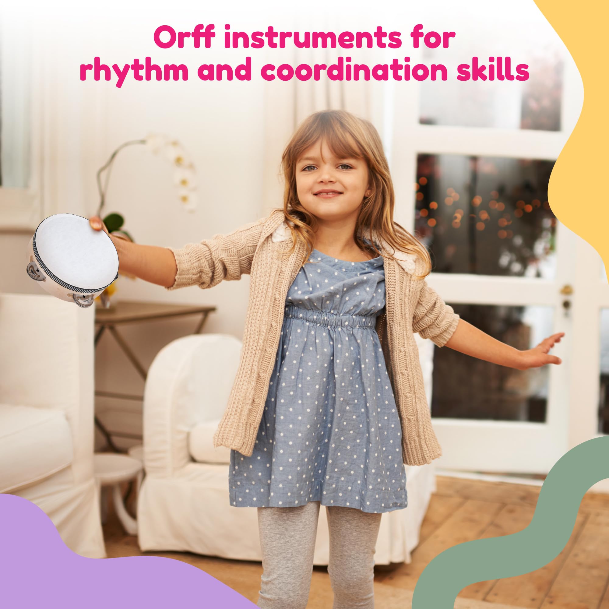 Stoie's Kids castanets for crisp rhythm and timing play