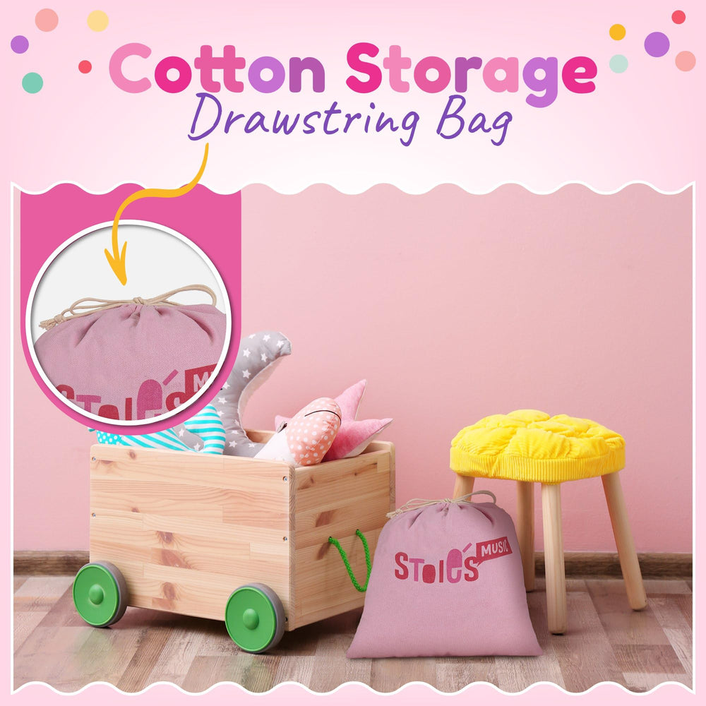 Stoie's pink sensation design adds cheerful color to playroom sets.