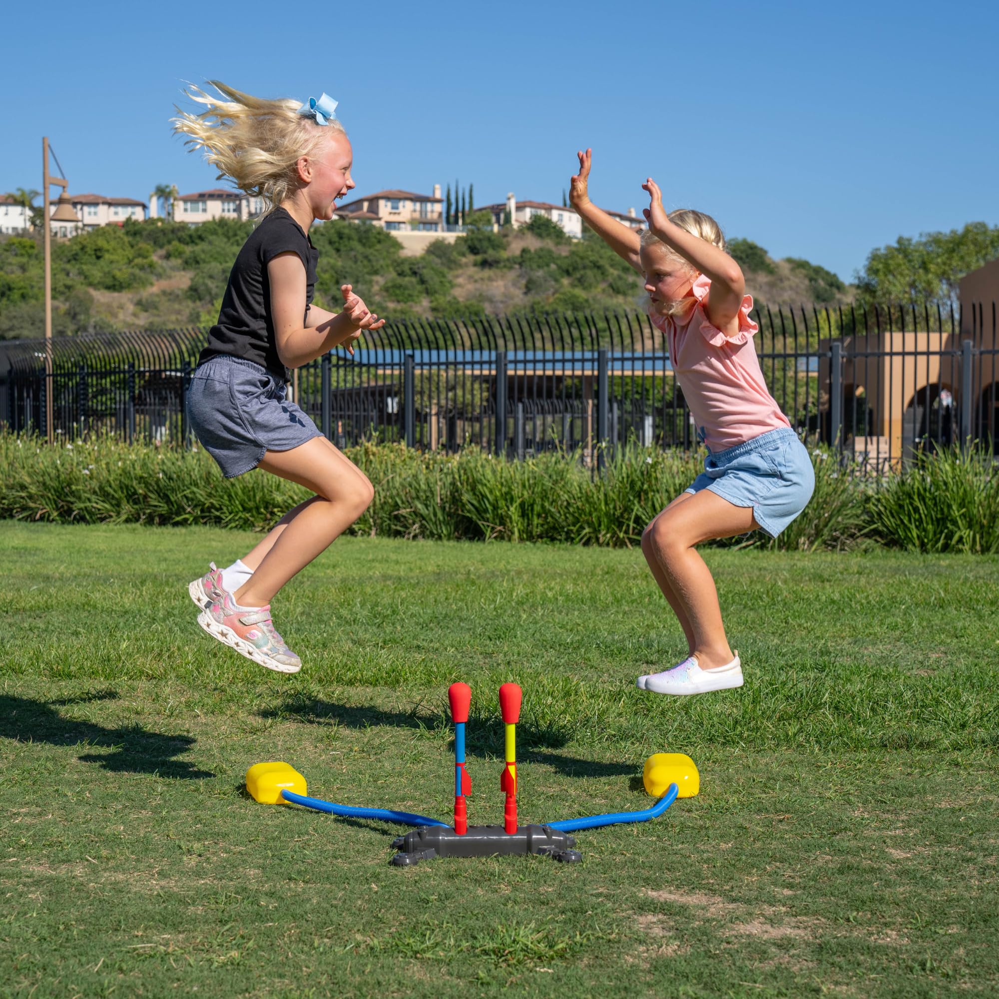 Stomp Rocket is perfect for parks, beaches, and backyards.