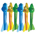 Stomp Rocket Dino-Soar rocket assembly shows easy setup for kids.