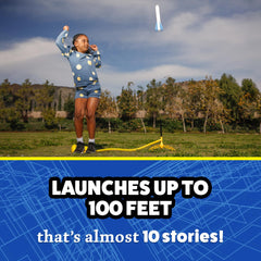 Replacement glow rockets compatible with Jr launch stands for continued family fun.