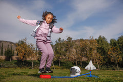 Stomp Rocket Space Collection keeps kids active with imaginative backyard launches.