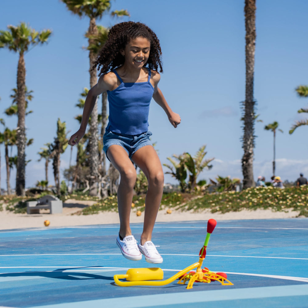 Stomp Rocket Ultra Refill supports screen-free STEM fun through active learning